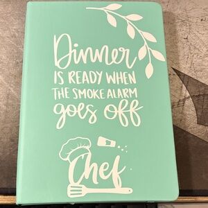Mint Green Chef Notebook